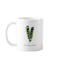 give peas a chance-light mugs by KillerGreens give peas a chance-light mugs
