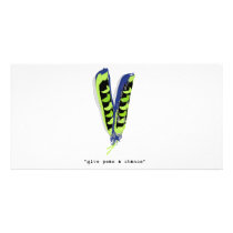 give peas a chance-light photo cards by KillerGreens give peas a chance-light photo cards