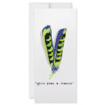 give peas a chance-light rack cards