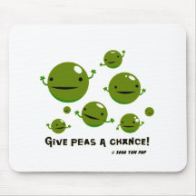 Give Peas a Chance Mouse Pad