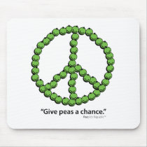 Give Peas A Chance Mouse Pad
