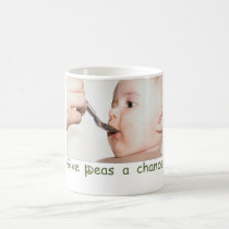 Give Peas a Chance Mug mugs