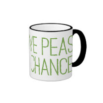 Give Peas A Chance Mug mugs