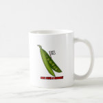 Give peas a chance Coffee Mugs Give peas a chance Coffee Mugs