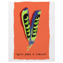 give peas a chance-orange flyer