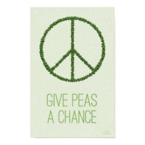 Give Peas A Chance posters
