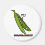 Give peas a chance refrigerator magnets Give peas a chance refrigerator magnets