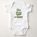 Give Peas a Chance t-shirts