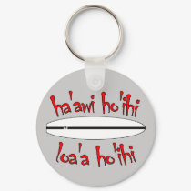 Give Respect, Get Respect Surfer Keychain