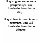 Give Someone A Program... t-shirts