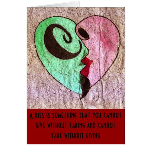 Give & Take card