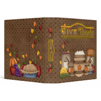 Give Thanks 1.5" (Recipe Binder)