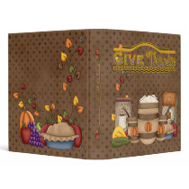 Give Thanks 1" (Recipe Binder)