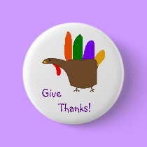 Give Thanks! - button by Horseshoes3 Give Thanks! - button