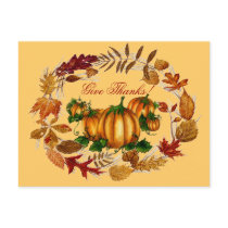 GIVE THANKS by SHARON SHARPE postcards by sharonsharpe GIVE THANKS by SHARON SHARPE postcards
