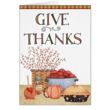 Give Thanks Card