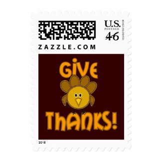 Give Thanks! stamp