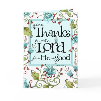 Give Thanks - Thank You Card