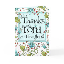 Give Thanks - Thank You Card