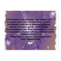 Give Thanks Witness Card profile cards by deesbasenjis Give Thanks Witness Card profile cards