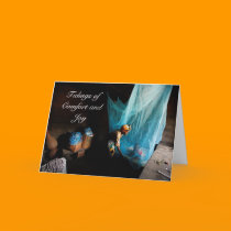 Give the Gift of Life - Give a Bed... - Customized cards