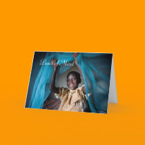 Give the Gift of Life - Give a Bed... - Customized cards