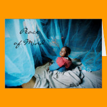 Give the Gift of Life - Give a Bed... - Customized cards