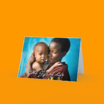Give the Gift of Life - Give a Bed Net cards