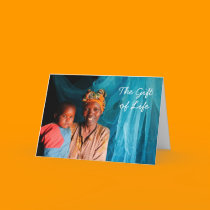 Give the Gift of Life - Give A Mos... - Customized cards