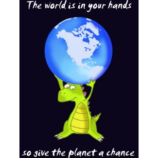give the planet a chance stamp