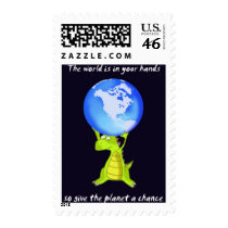 give the planet a chance postage by dinotopia give the planet a chance postage