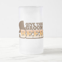 GIVE THIS GROOM A BEER wedding marriage beer Coffee Mugs