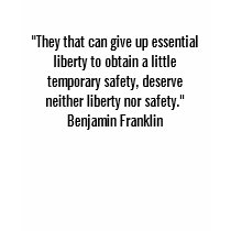 Give Up Essential Liberty