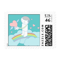Give You My Love Doodle Art Postage postage