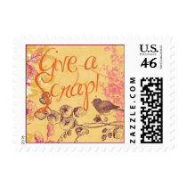 GiveAScrapBirdStamp
