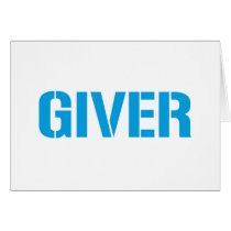 GIVER cards