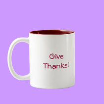 GiveThanks! - mug mugs