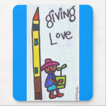 GiviNg LovE mOUSe pAD mousepads by Kianmaartgallery GiviNg LovE mOUSe pAD mousepads
