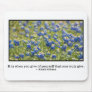Giving of yourself is true giving mouse pad
