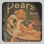 Giving Puppy a Bath from Pears Soap stickers