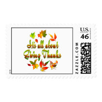 Giving Thanks postage