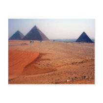 giza plateau post cards
