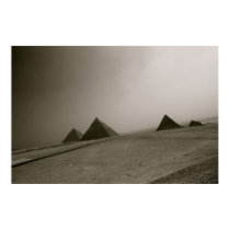 Giza Pyramids Black & White posters by steph9668 Giza Pyramids Black & White posters