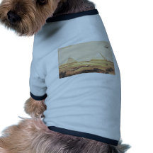 Giza Spaceship Dog Shirt