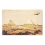 Giza Spaceship Poster