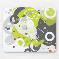 Gizmo Abstract Mousepad by billoneil Gizmo Abstract Mousepad