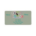 Gizmo & Ebony Cotton Bottom Tales Address Labels