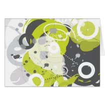 Gizmo - Retro-Modern Abstract Card