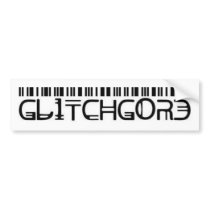 GL1TCHG0R3 Bumper Sticker bumper stickers by GL1TCHG0R3 GL1TCHG0R3 Bumper Sticker bumper stickers