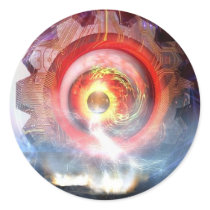 GL1TCHG0R3's Gearball Sticker by GL1TCHG0R3 GL1TCHG0R3's Gearball Sticker